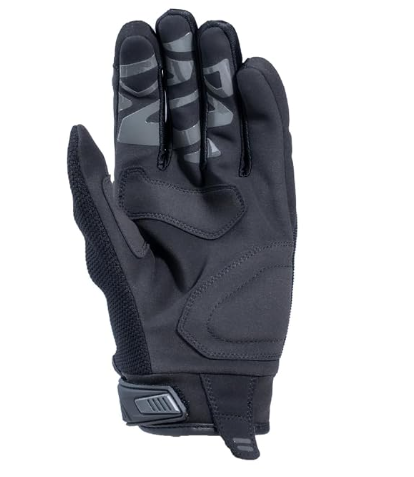 Raida Avantur 2.0 Motorcycle Gloves | Vegan Friendly | Enhanced Knuckle Protection | Touchscreen Compatible | Lightweight & Comfortable | Ideal for Daily Commute & Weekend Rides (Grey, L)