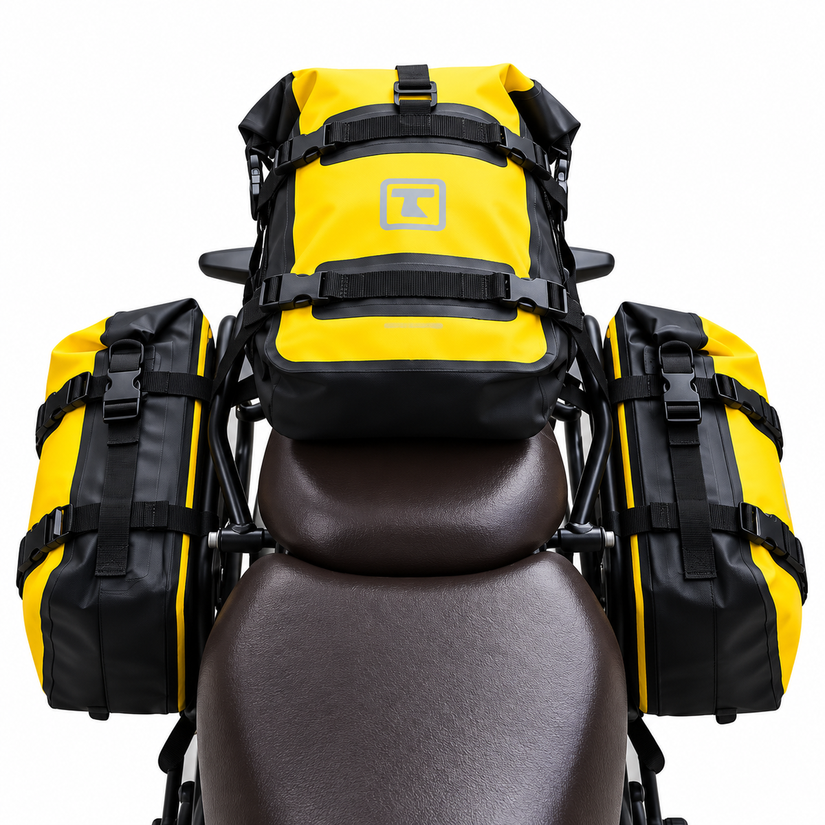 TAANC Terra 24L Waterproof Modular Motorcycle Luggage Combo ( PACK OF 3 )