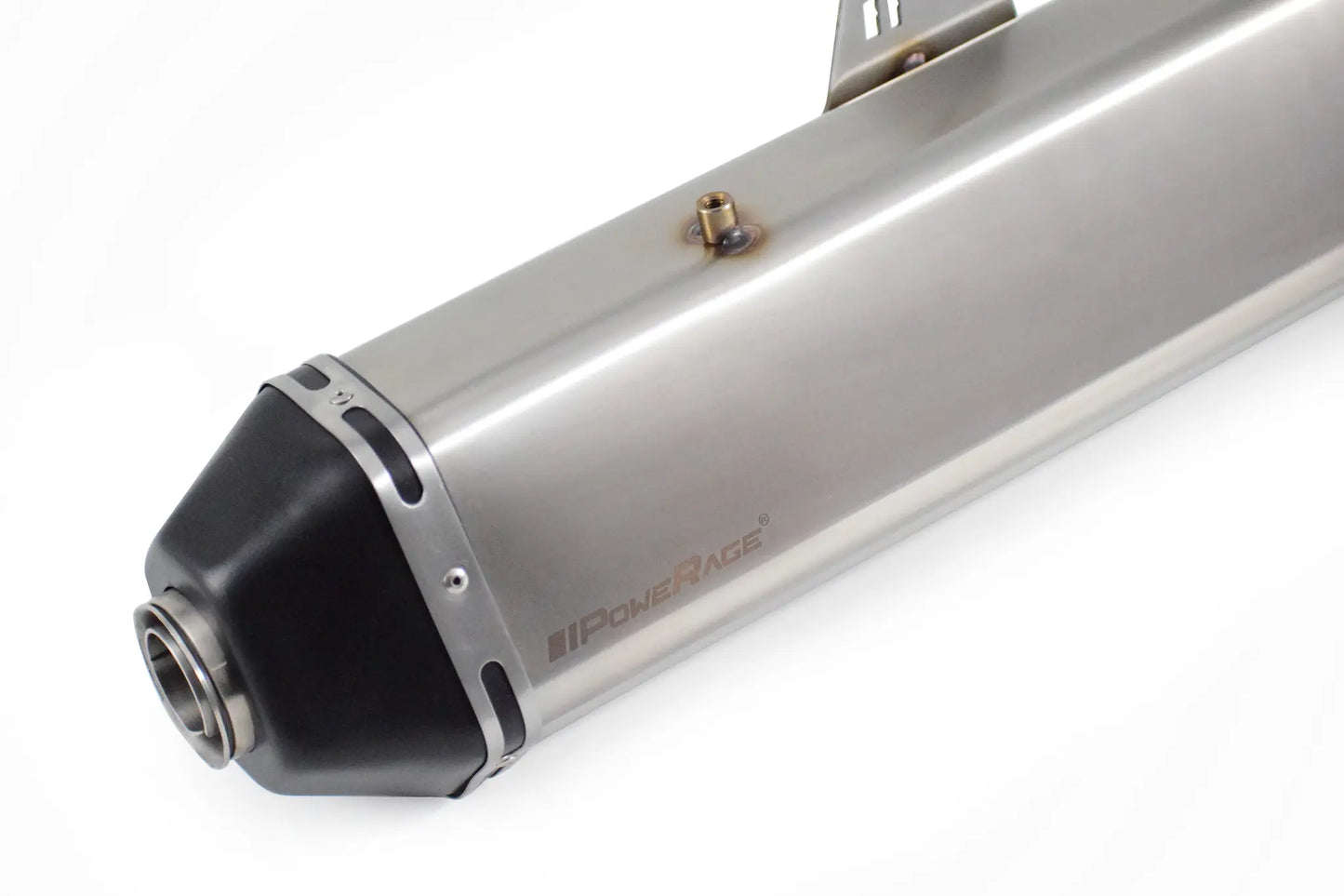 RE Himalayan 411 Brushed Steel Finish ( Matte ) PoweRage Performance Slip on Exhaust