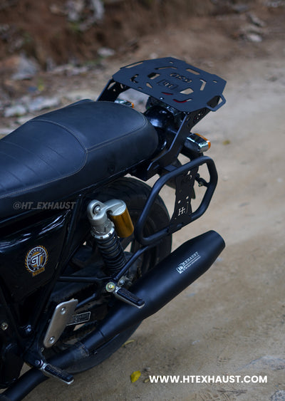 Interceptor 650 and Continental Gt 650 Top Rack  with Saddle Stay – SB 979 / ht exhaust