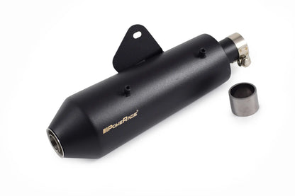 RE Hunter - Black Finish - PoweRage Performance Slip on Exhaust
