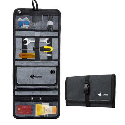 Raida Dryporter Waterproof Hydration Bag |10L Capacity | IPX5 Rated | Tool Kit Organizer Included - BLACK