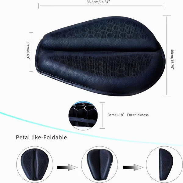 Honeycomb Gel Seat Cushion for Breathable TPE Comfort Seat - LGP