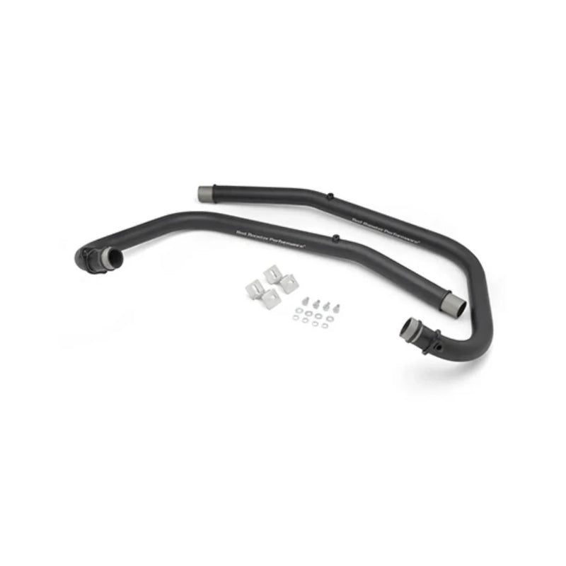 Bend pipe ( HEADER PIPE) For Royal Enfield Interceptor 650 / Gt 650 - Red Rooster Performance STELLAR | BLACK