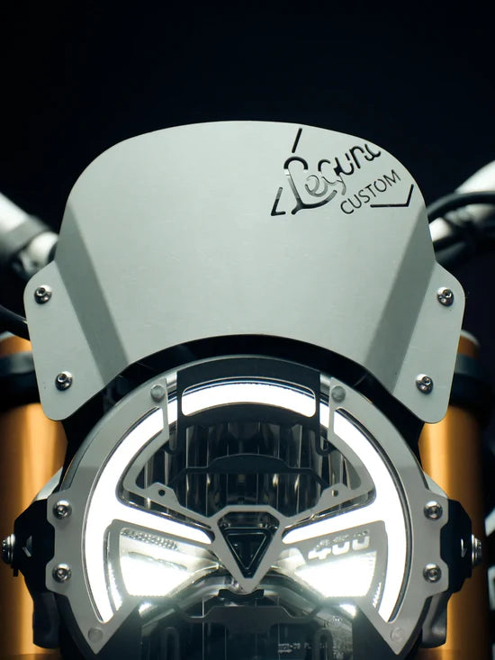 Triumph Speed 400 Zephyr Aluminium Visor| LEGUNDARY CUSTOMS