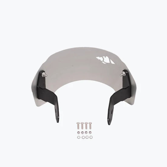 YAMAHA XSR 155 ZEPHYR VISOR BLK SILVER | LEGUNDARY CUSTOMS