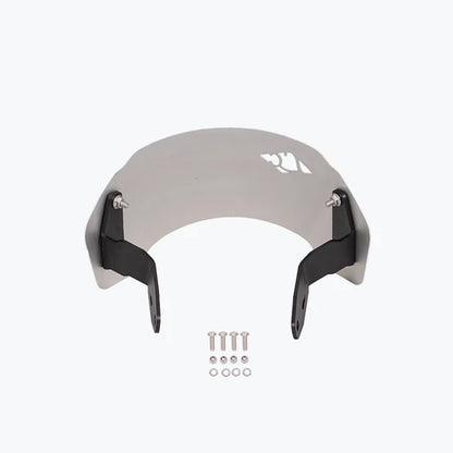 YAMAHA XSR 155 ZEPHYR VISOR BLK SILVER | LEGUNDARY CUSTOMS