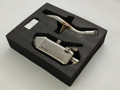 Royal Enfield Himalayan 450 PoweRage Performance Slip-On Exhaust with bend pipe