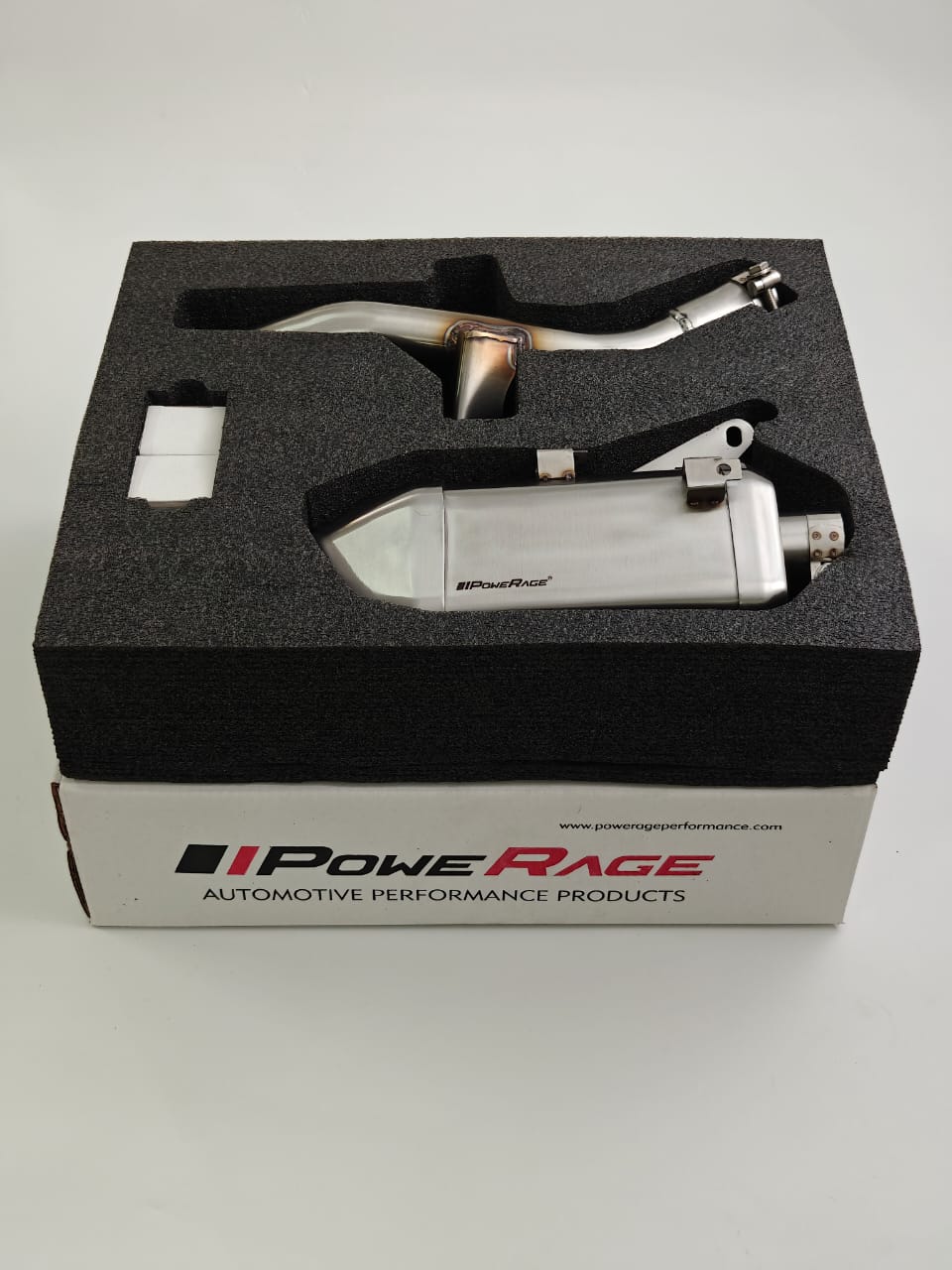 Royal Enfield Himalayan 450 PoweRage Performance Slip-On Exhaust with bend pipe