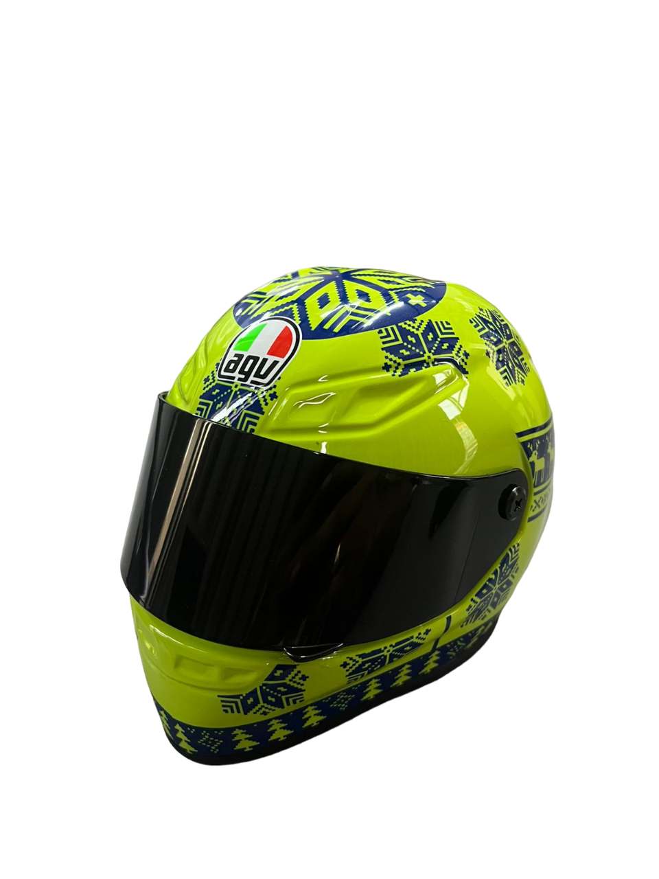 AGV K1 Winter Test 2015 Scale model miniature helmet