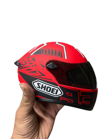 Shoei "Red Ant" Marc Márquez Edition Scale model miniature helmet