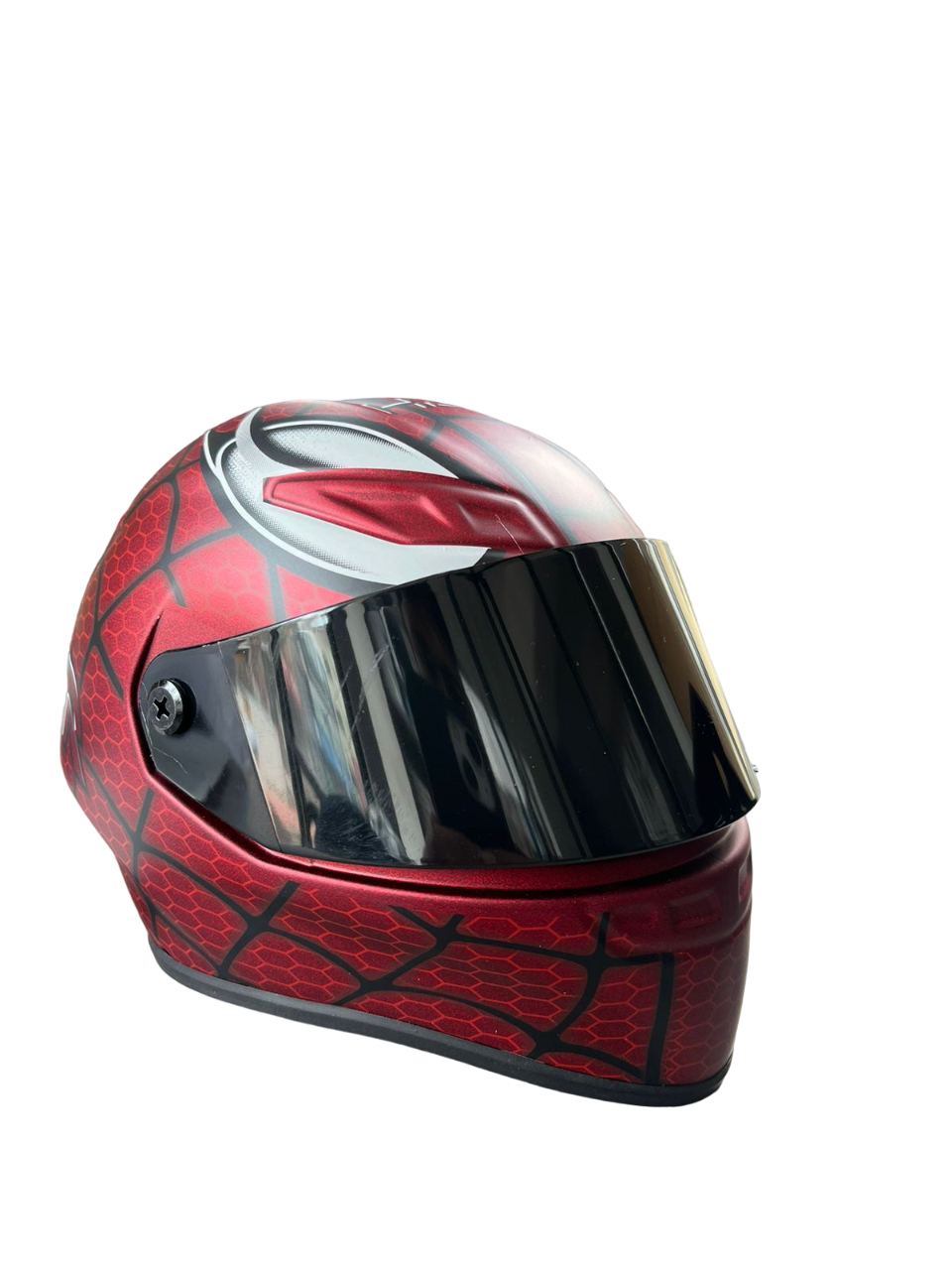hjc cat helmet HJC red black spider eco "Marvel edition" Scale model miniature cat he – SPARIFY
