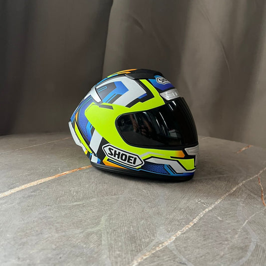 SHOEI X-SPIRIT 3 Brink TC-10 multi colour Creative Motorcycle Collectible Miniature helmet