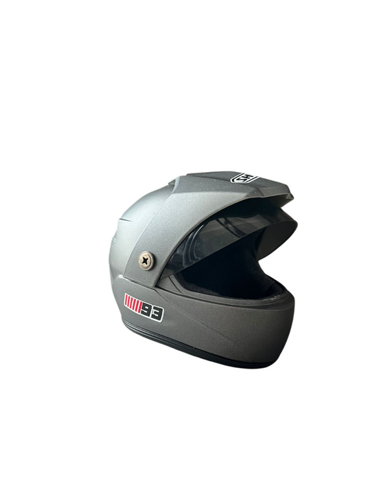 Shoei hornet grey Creative Motorcycle Miniature helmet