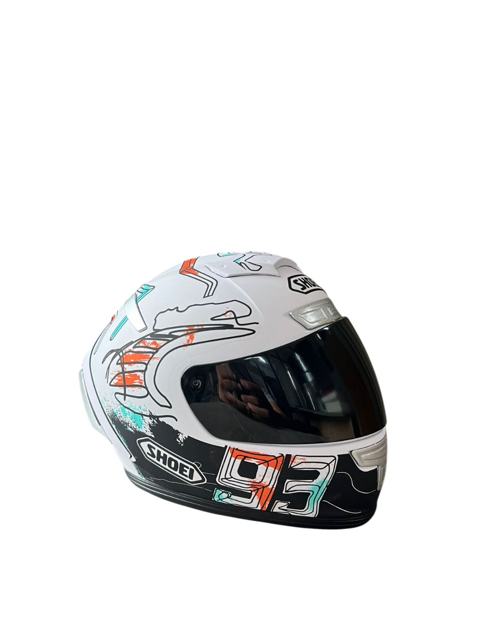 harga helm shoei x14 marquez SHOEI x14 marquez 93 Creative Motorcycle Miniature helmet – SPARIFY
