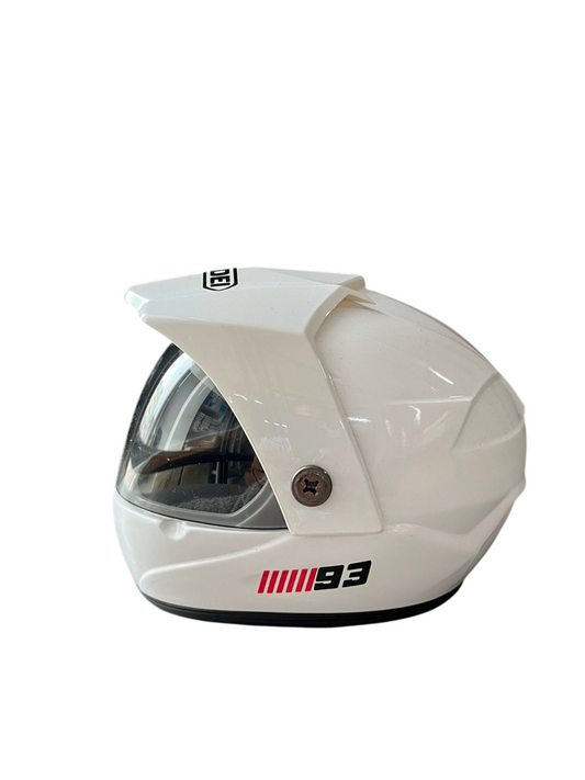 SHOEI white Creative Motorcycle Miniature helmet