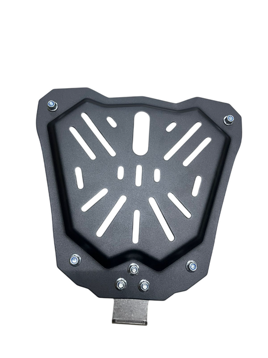 Top box plate heavy duty universal - black (45 litre)