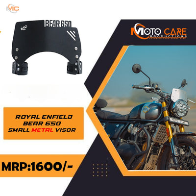 RE BEAR 650 PREMIUM METAL VISOR | MOTOCARE