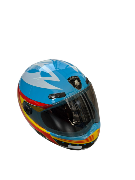 LAMBORGINI multi colour Creative Motorcycle Collectible Miniature helmet