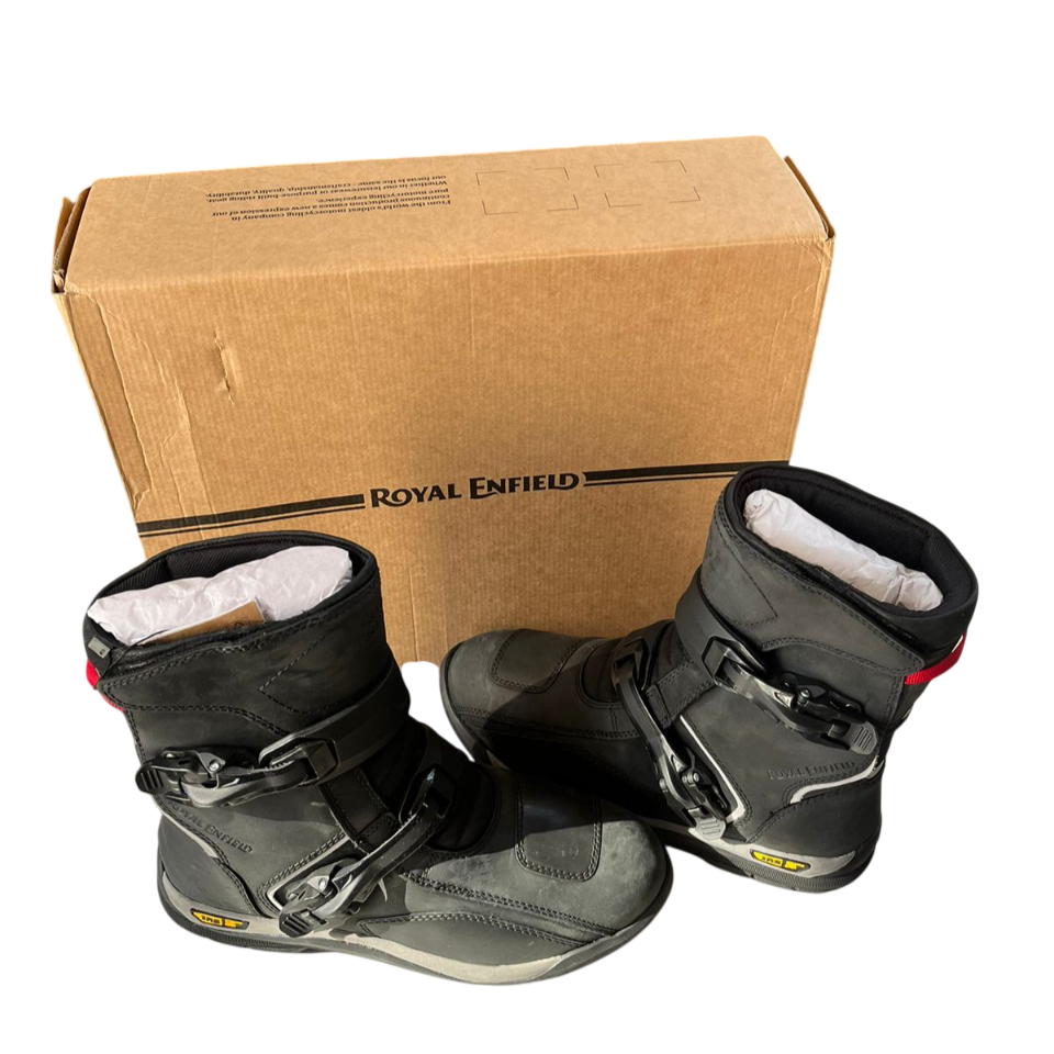 Royal Enfield Geniune WP Wanderer waterproof Riding Boots – SPARIFY