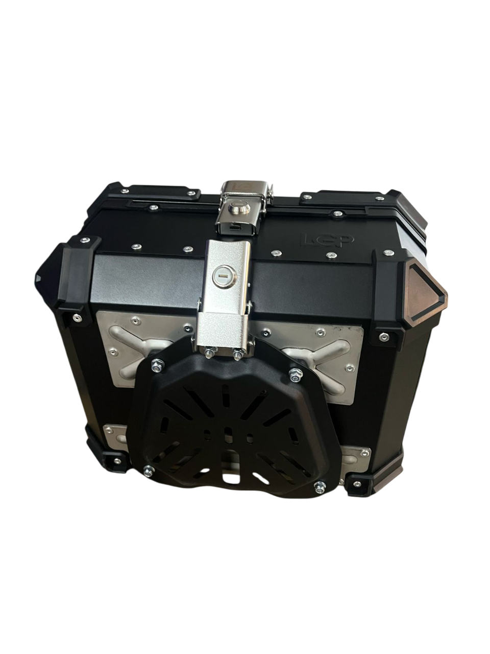 LGP 25 litres | aluminium top box | BLACK ( fits all motorcycles ) - 1 YEAR WARRANTY