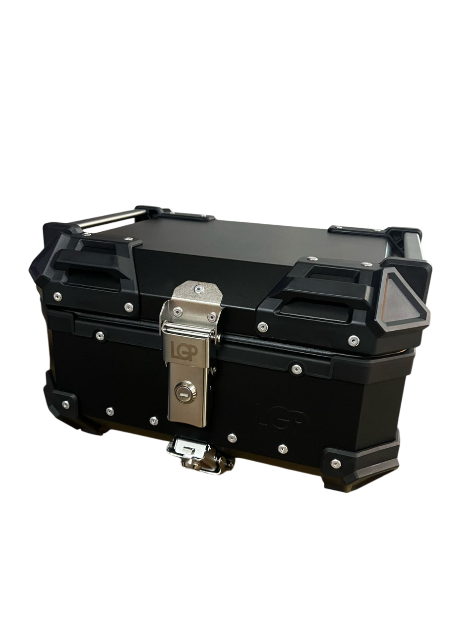 LGP 25 litres | aluminium top box | BLACK ( fits all motorcycles ) - 1 YEAR WARRANTY