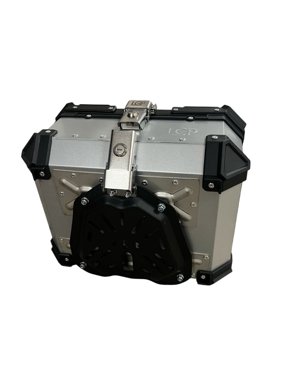 LGP 25 litres | aluminium top box | SILVER ( fits all motorcycles ) - 1 YEAR WARRANTY