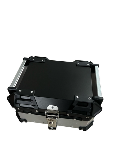 LGP 25 litres | aluminium top box | SILVER ( fits all motorcycles ) - 1 YEAR WARRANTY