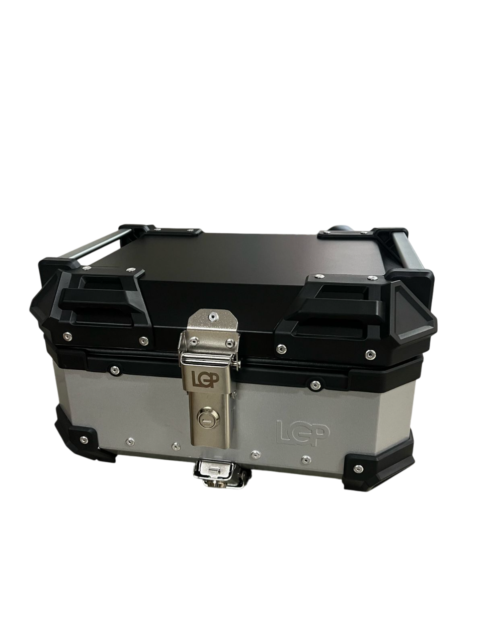 LGP 25 litres | aluminium top box | SILVER ( fits all motorcycles ) - 1 YEAR WARRANTY