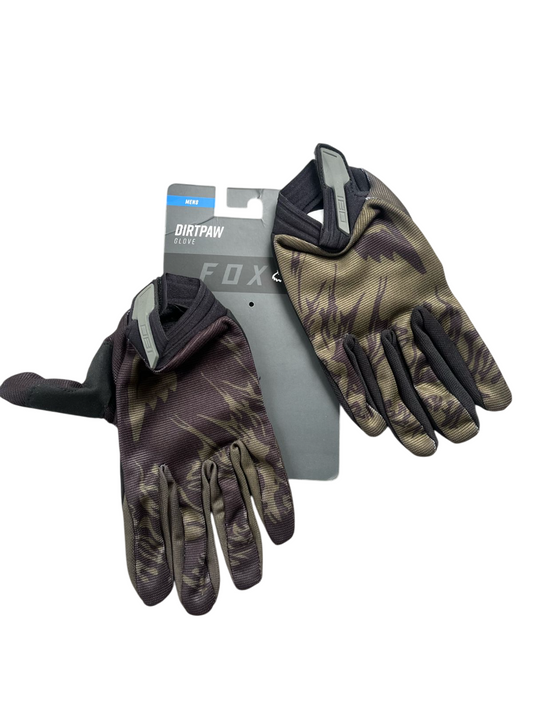 DIRTPAW Motocross Gloves  F.O.X 180 - Black