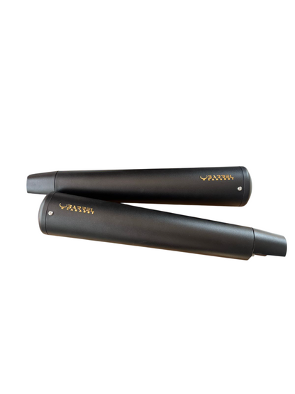 RE GT 650 / INTERCEPTOR 650 BE-10- "BASS MASTER" PERFORMANCE EXHAUST | BLACK | RUSTFREE | 1 Year warranty - BARREL EXHAUST