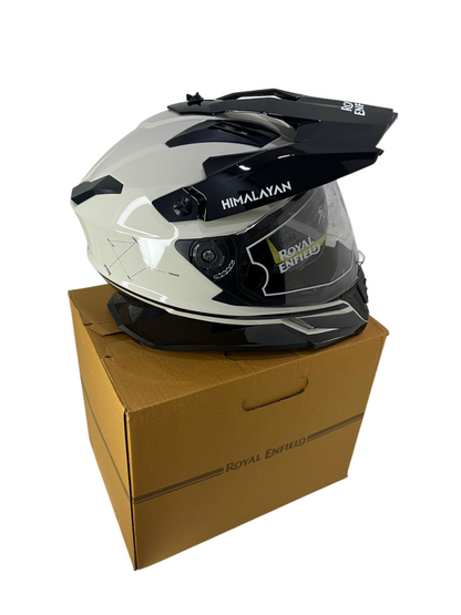 ROYAL ENFIELD OFF ROADING MOTO CROSS OPTIMUS DUAL SPORT HELMET - KAZA BROWN