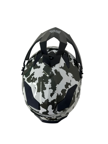 ROYAL ENFIELD OFF ROADING OPTIMUS DUAL SPORT MOTOCROSS HELMET - Kamet ID ABS GI Camo