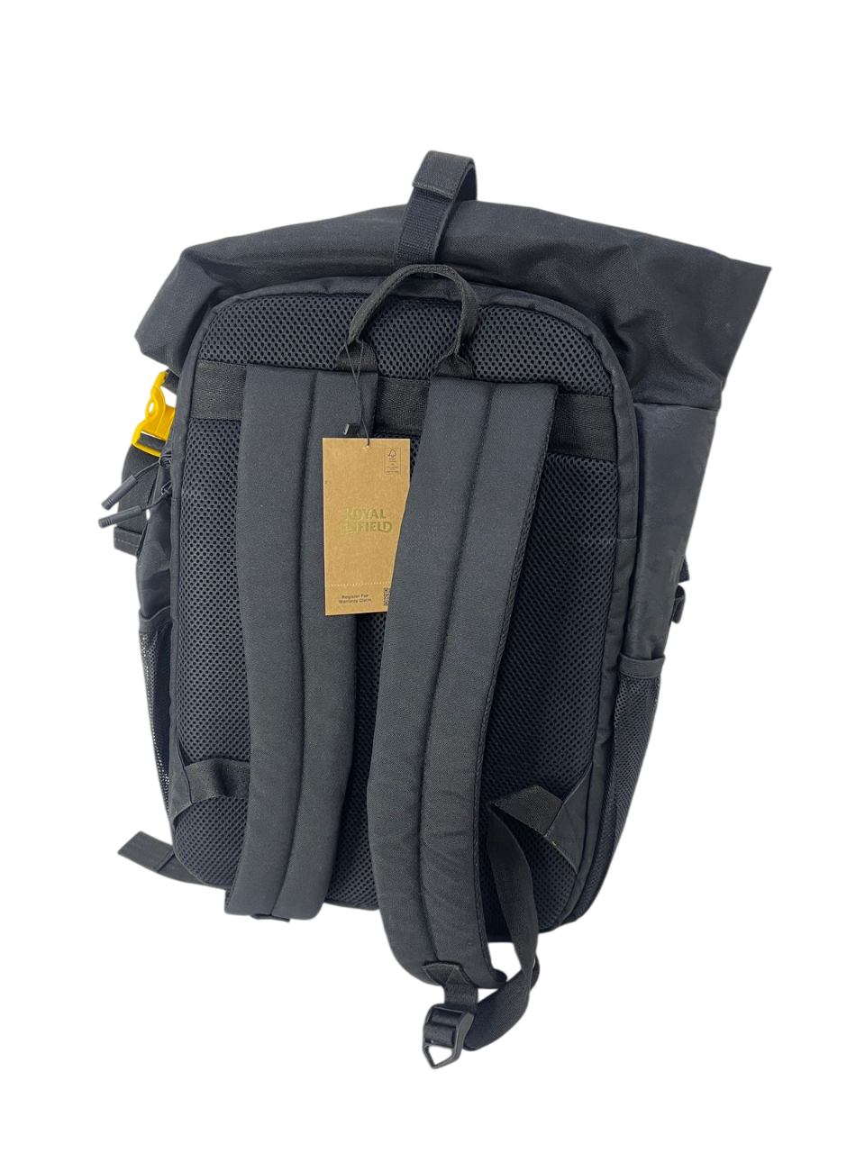 Royal Enfield ELPP Roll Top Bag - Durable 600D Polyester YELLOW ONE SIZE