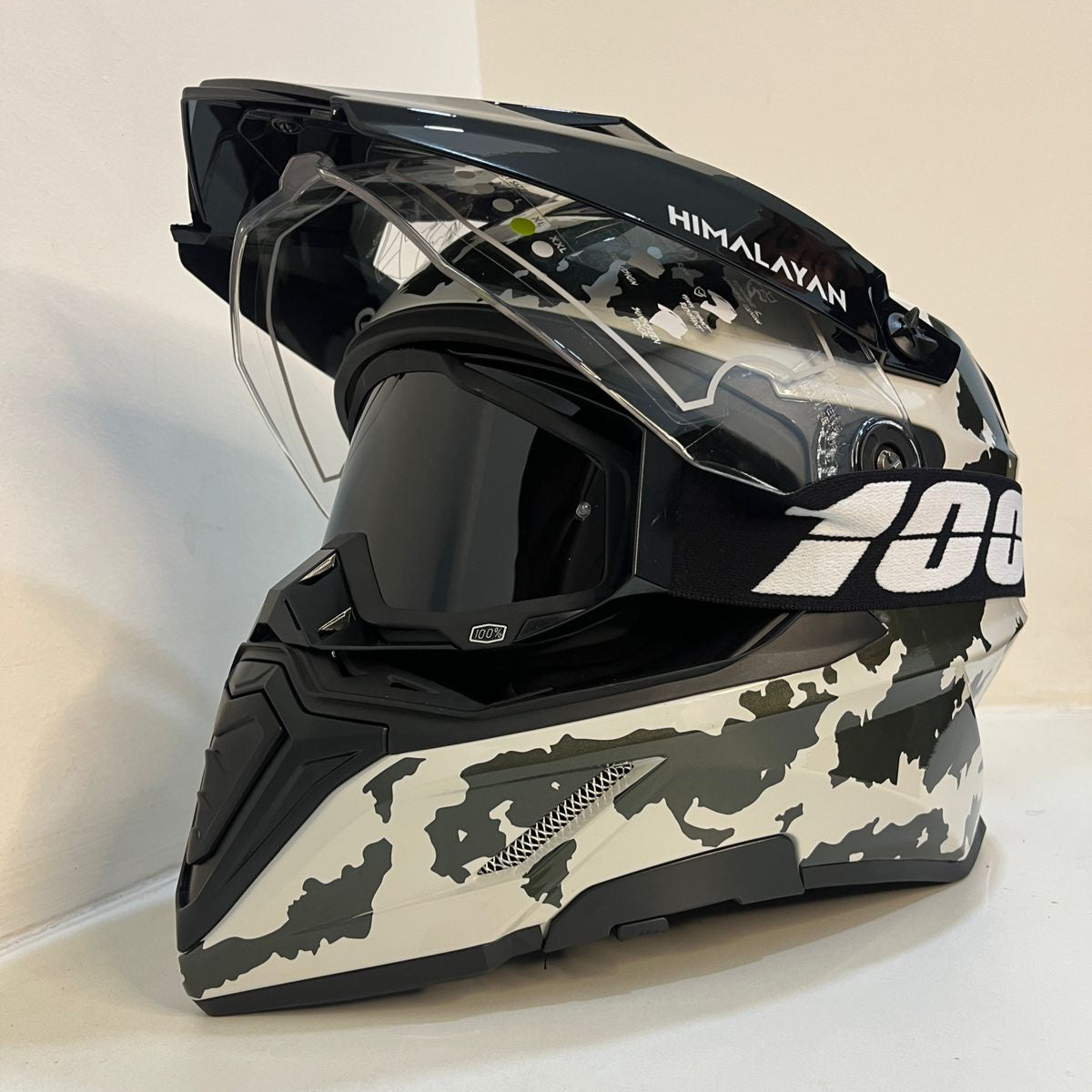 ROYAL ENFIELD OFF ROADING OPTIMUS DUAL SPORT MOTOCROSS HELMET - Kamet ID ABS GI Camo