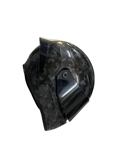 AGV forged carbon (flower type) Creative Motorcycle Miniature helmet ( scale model )