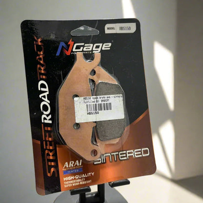 COMBO - HNESS 350 / 350RS / CB350  | front and rear sintered brake pads | NGAGE POWERPARTS - ARAI Certified for Extreme Performance