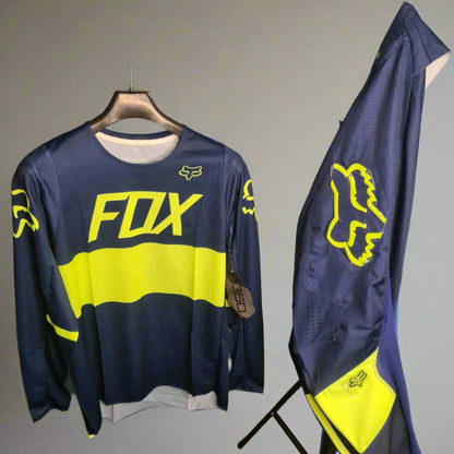 F.O.X Racing 360 BANN Motocross Jersey & Pants - Blue & Neon