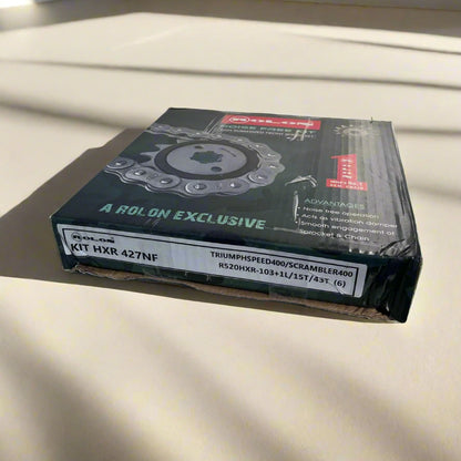 Triumph Speed 400/ Scrambler 400 X  Rolon Noise Free Chain Sprocket HXR 427NF