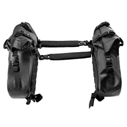 MOTOWOLF MB2 28L/48L Waterproof Pannier Bag / Saddle bag for Motorcycle Adventure High Quality Motorbike Saddle Drypack-Pair | BLACK - Universal