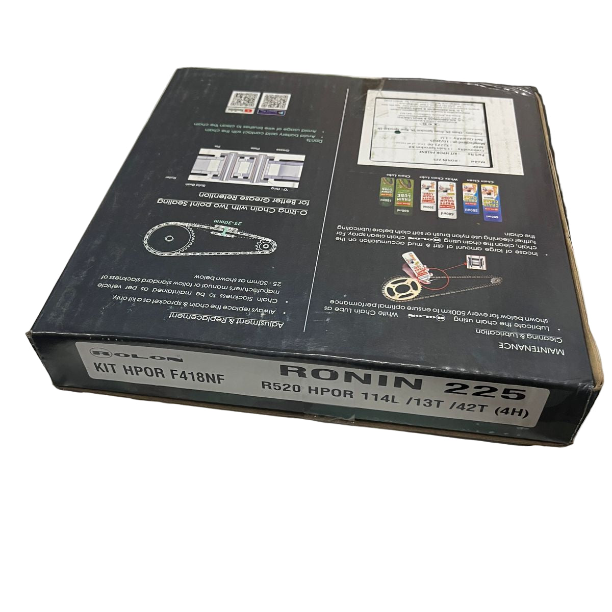 TVS Ronin 225 Chain Sprocket by Rolon HPOR F418NF