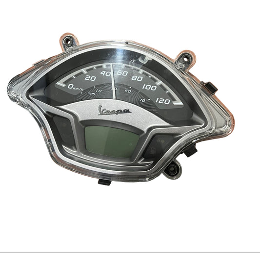 Piaggio Vespa SXL and VXL digital speedometer assembly