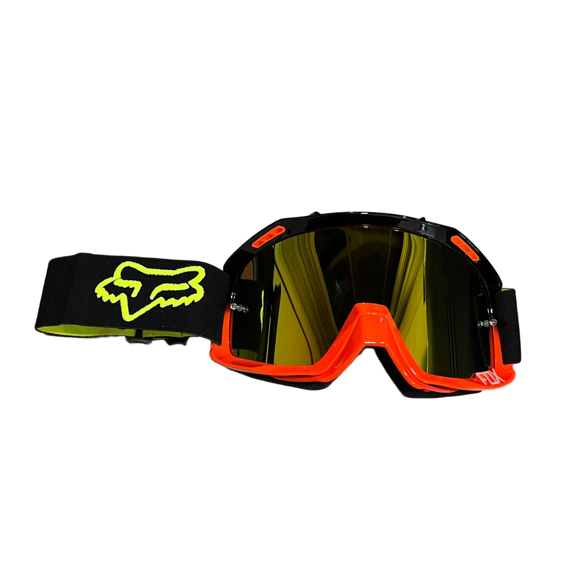 F.O.X MX ( motocross ) goggles ideal for offroading and outdoor sports Orange black neon