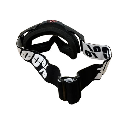 100% | Motocross & mountain biking Goggles |Black with gold tinted- 1 YEAR WARRANTY