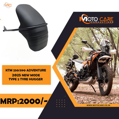 KTM ADVENTURE 390 / 250 2025 MODEL TYPE 2 - TYRE HUGGER  | MOTOCARE