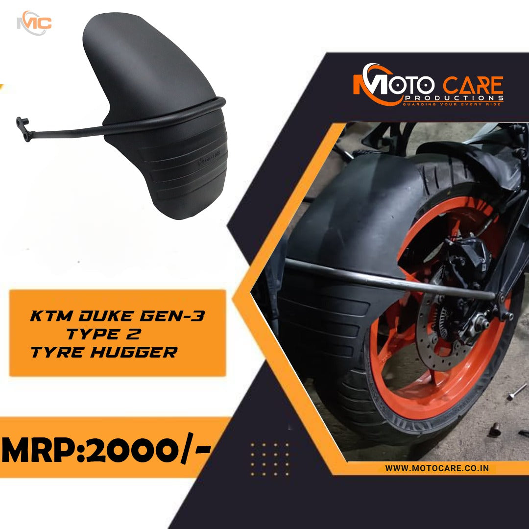 KTM DUKE 250/390 GEN 3 TYPE 2 - TYRE HUGGER  | MOTOCARE