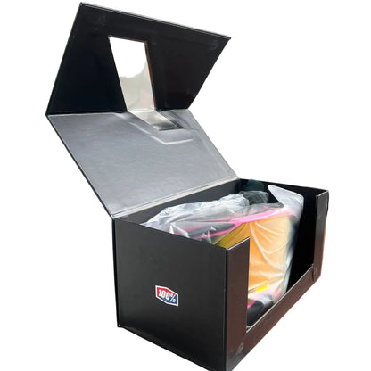 100 % AR MEGA Premium Protective Sport Goggles with Ultra HD Lens - BLACK RED TINTED