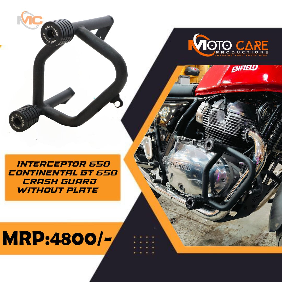 INTERCEPTOR 650 / CONTINENTAL GT 650 4 SLIDER CRASH GUARD - MOTOCARE