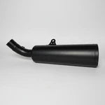MK Racing | MK Racing Short Can Exhaust for Harley-Davidson X440, X440T & Hero Mavrick 400 – Matte Black