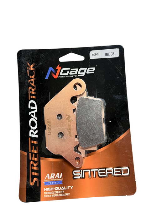 YAMAHA AEROX 155 | front sintered brake pads | NGAGE POWERPARTS - ARAI Certified for Extreme Performance